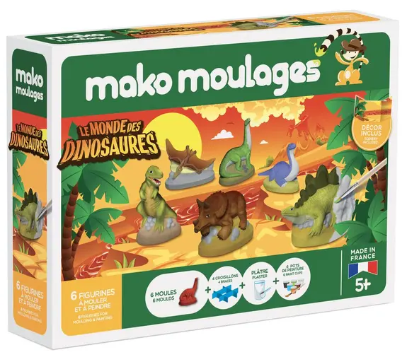 Moulages Monde des Dinosaures