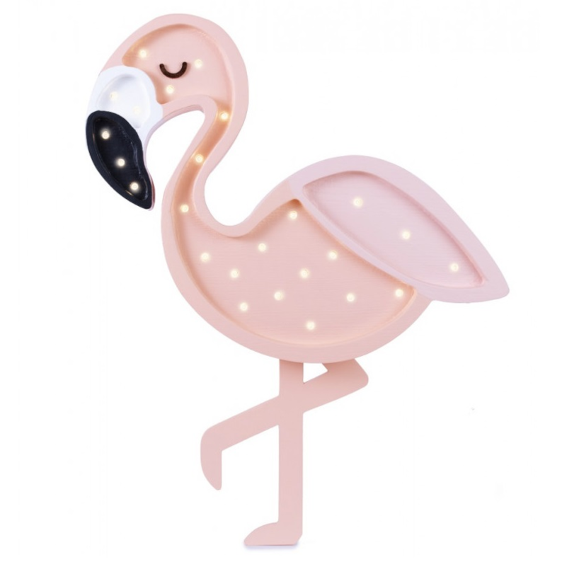 Lampe Veilleuse Flamant Rose Little Lights : lampe décorative en forme de flamant rose