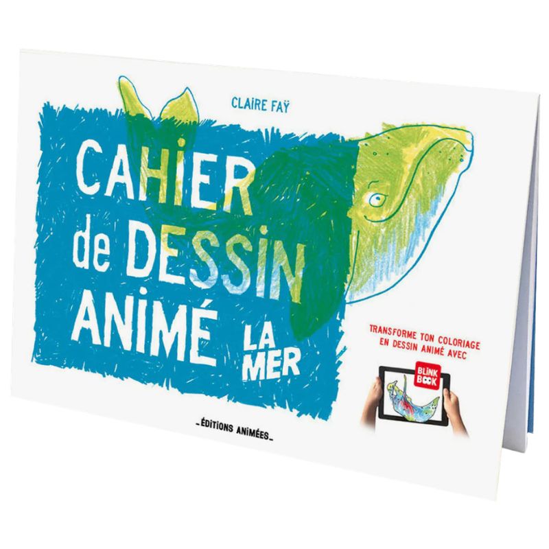 Cahier de dessin animé DE LA MER