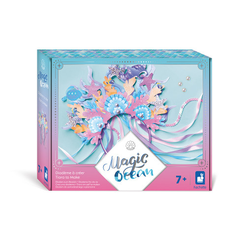 Magic Ocean - Diadème A Créer avec décorations marines et rubans colorés