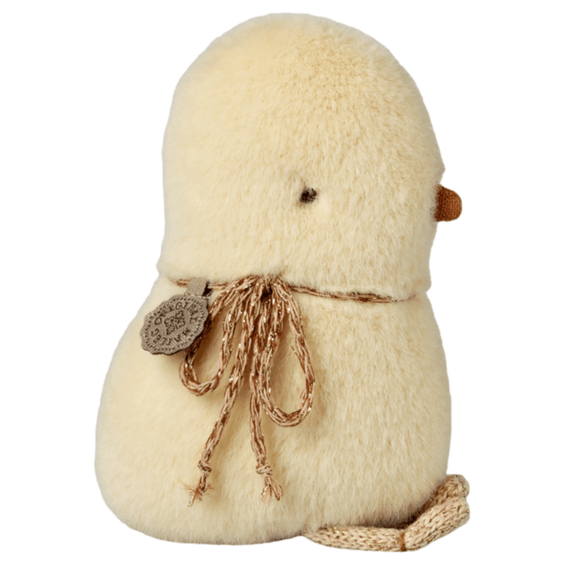 Peluche Poussin Mini : jouet doux et moelleux, idéal pour câlins