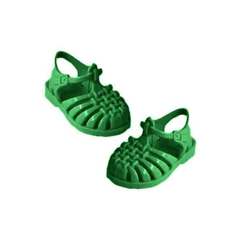 Sandales De Plage Méduse® Pour Poupée Gordis Minikane – Vert Gazon, sandales miniatures