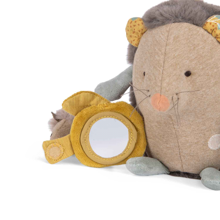Peluche d'activités à suspendre Hérisson - Trois Petits Lapins, jouet éducatif