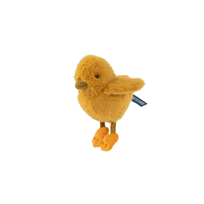 Peluche Poussin Tout Autour du Monde, jouet doux et câlin pour enfants