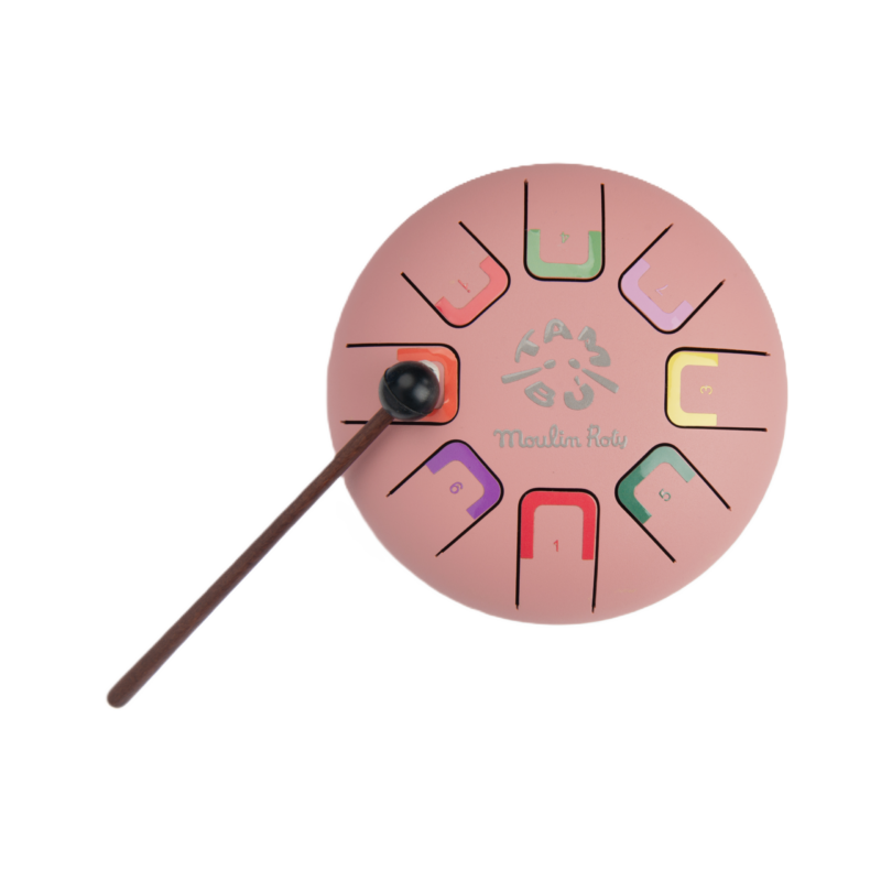Petit tambour à languettes - Après la pluie, instrument musical coloré
