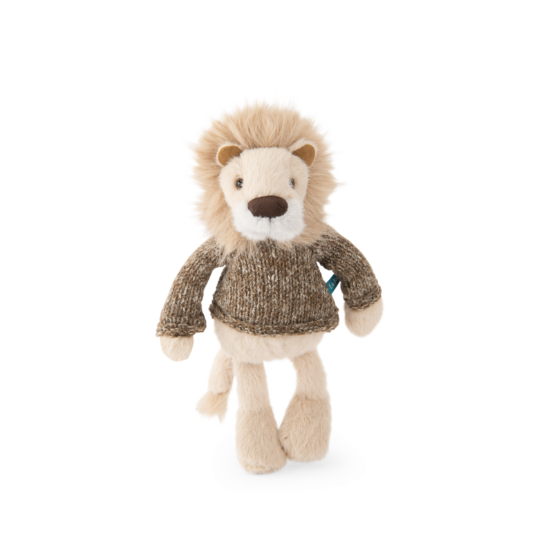 Peluche Lion Eliott - La Bande à Jojo, lion en peluche avec crinière douce